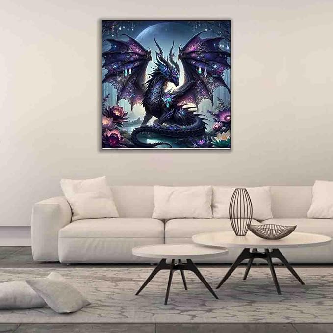Dragon Stamped Cross Stitch Kits - Image 3