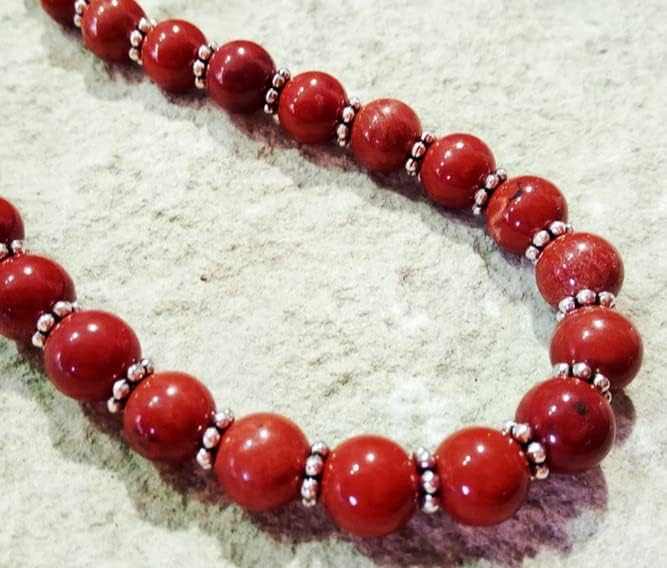 Zenkeeper 108 Pcs Red Jasper Beads - Image 5