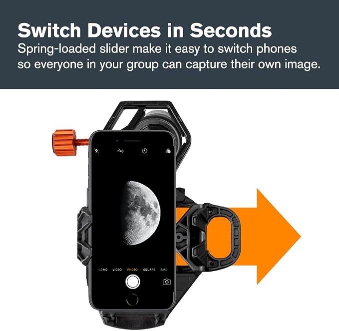 Celestron – NexGO DX – Universal Smartphone Adapter - Image 9