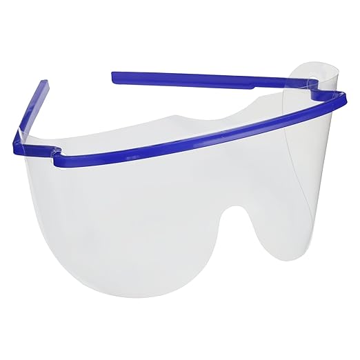 Eye Shield [Case of 200] Pre-Assembled Eye Protective Glasses, Eyewear PPE for Hospitals with ANSI Tested Lenses, Lightweight Frame | Glasses Only WALLMOUNT SOLD SEPARATELY