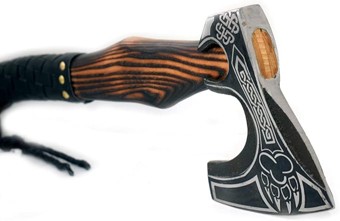Medieval Warrior Custom Handforged Handmade Tomahawk Viking Hatchet | Camping | Hunting Axe
