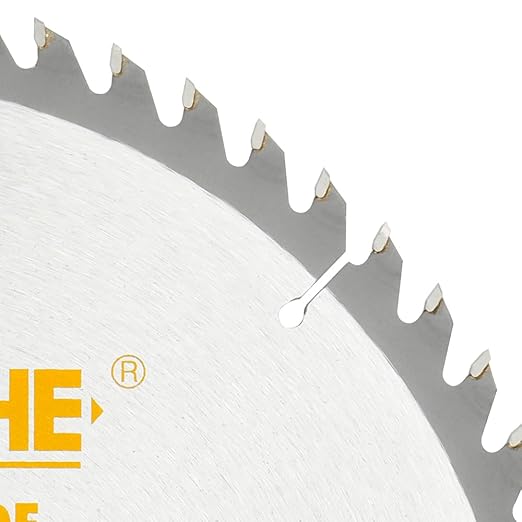 Hoteche 12-Inch Circular Saw Blade for Wood 60-Tooth Tungsten Carbide-Tipped Blade High-Performance Professioal Saw Blade for Miter Saw and Table Saws with 1-inch, 13/16-inch, 5/8-inch Arbor