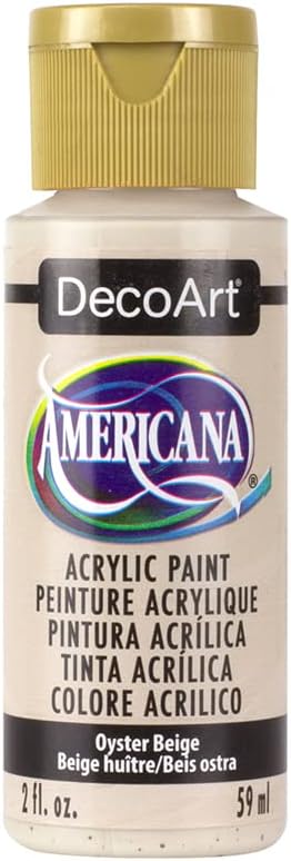 DecoArt Americana Acrylic Paint, Oyster Beige by DecoArtAcrylicPaintCraftSupplies