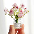 Miniature Flowers in Vase Set by SquarezhenBo