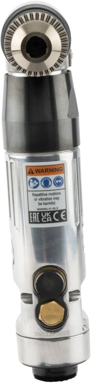Ingersoll Rand 7807R-A - 3/8" Keyed Chuck, Right Angle Reversible Air Drill, 1800 RPM, 0.33 HP
