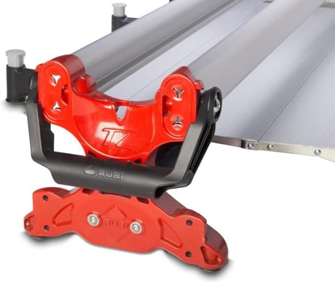 RUBI | Manual Tile Cutter TZ -1550 | Professional Ceramic Tile Cutter Ideal For Intensive Cutting up to 61 1/16" | Robust Chassis Guides and Breaking System