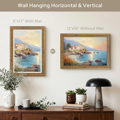 Golden State Art, 12X18 Ornate Finish Photo Frame - Image 3