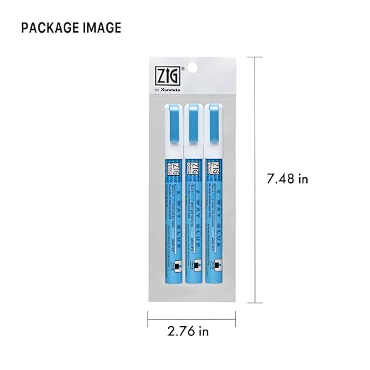 Kuretake Zig 2 Way Glue Pen, 2mm Fine Tip, Adhesive - Image 6