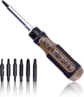 Spec Ops Tools Ratcheting Screwdriver, 12-in-1, Includes 6 Double-Sided S2 Steel Bits, Magnetic, Cr-Mo Steel Shaft, 3% Donated to Veterans Flat Dark Earth/Black