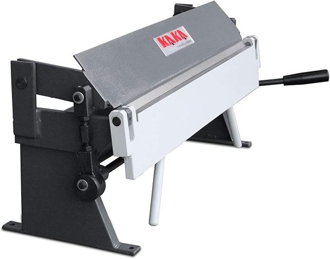 KAKA INDUSTRIAL Sheet Metal Brake, 24-Inch Precision Metal Brake Bender, 20-Gauge Mild Steel Capacity, Heavy-Duty 0-135 Degree Adjustable Aluminum Brake W-2420