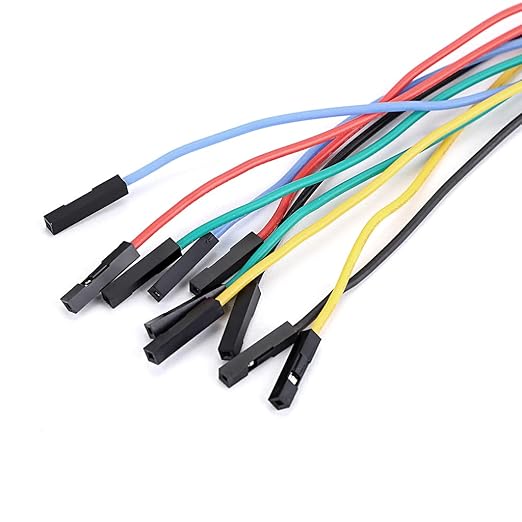 Sumnacon Banana Plug Breadboard Wires 10Pcs Stackable Banana Plug to Jumper Wires Flexible Breadboard Female Jumper Cables Silicone Breadboard Jumper Leads for Power Connecting&Multimeter Testing