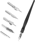 Oblique Calligraphy Pens Dip Set, Comic Pen Nib Set, Fluid Writer Pen, by Mozeat+Lens