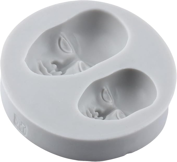 3D Face Polymer Clay Mold Human Face Silicone Molds - Image 4