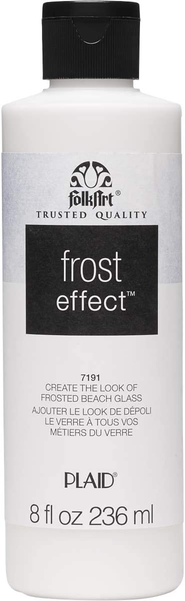 FolkArt 7191 Frost Effect Top Coat, 8 oz. by FolkArt