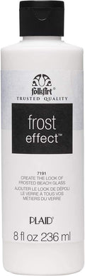 FolkArt 7191 Frost Effect Top Coat, 8 oz. by FolkArt