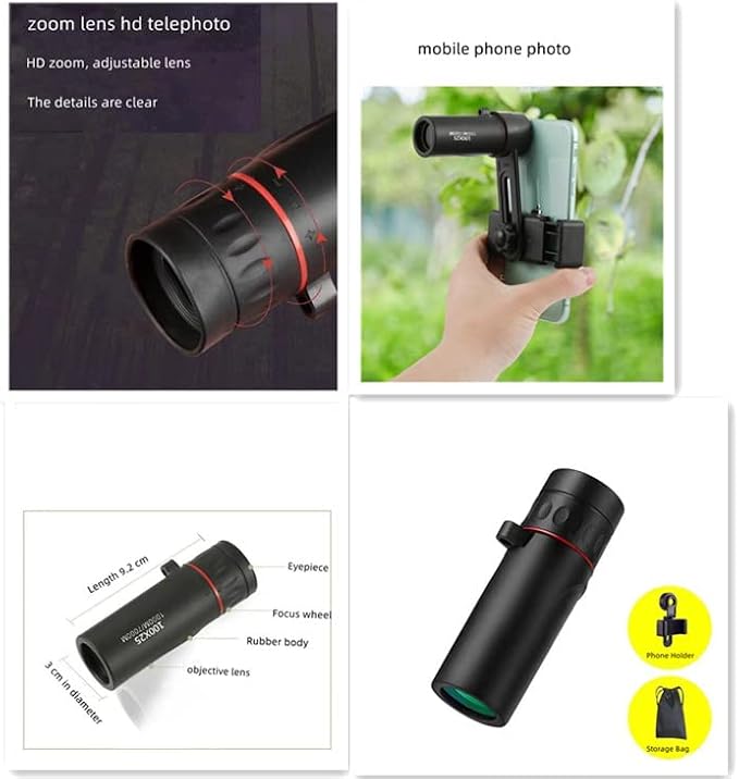 2000X24 Monocular Focus Optics Telescope onocular Power - Image 4