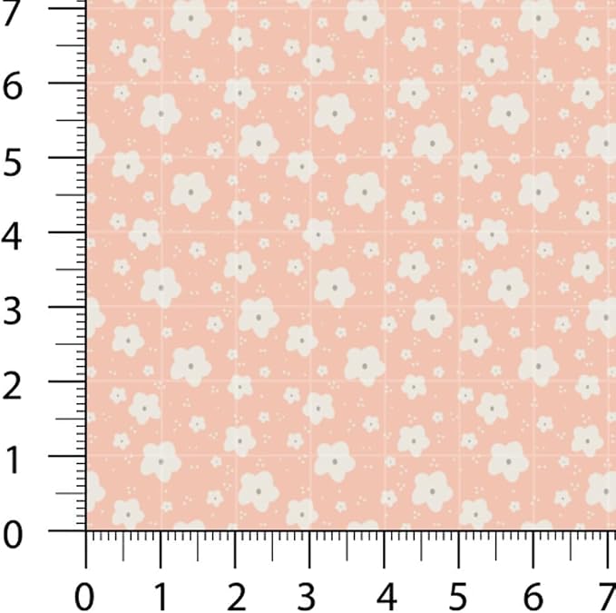 Patchwork Fabric Panel 100x155 cm, 100% Cotton Satin, 6 Coordinated Pastel - Image 5