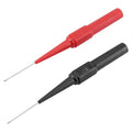 Test Probes Insulation Piercing Needle, Yosoo Sharp Stainless Steel Needle Tipped Tip Multimeter Probes Test Leads Flexible Silicon Back Probe Pin for Multimeters 1 Pair