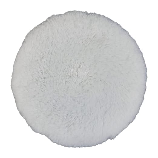 3D Lambswool Cutting Pad | Fast Level Heavy Compound Cuts | Superior Finish for Automotive Painted Surfaces | 100% Wool for Removing Paint Defects | 8” Round