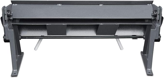 KAKA INDUSTRIAL Sheet Metal Brake, 24-Inch Precision Metal Brake Bender, 20-Gauge Mild Steel Capacity, Heavy-Duty 0-135 Degree Adjustable Aluminum Brake W-2420