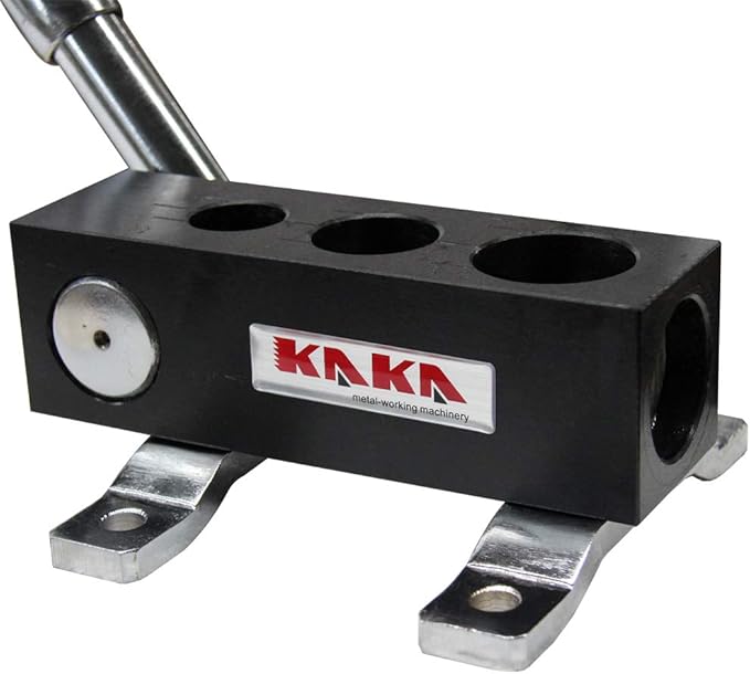 KAKA INDUSTRIAL Pipe and Tube Notcher Manual for 1 in, 1-1/4 in, 1-3/8 in Outside Diameter, 90 Degree High Precision Light Weight RA-9