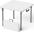 Folding Table, 36 Inch Square Foldable Card Table by FoldingFurniture