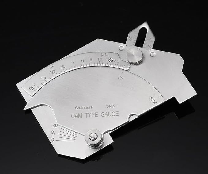 Driak Inch&metric Bridge Cam Gage Test Ulnar Welding Inspection Gauge MG-8 for inspection of Welded Surfaces and Joints