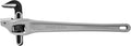 DURATECH 18-inch Heavy Duty Aluminum Offset Pipe Wrench, 2-1/2 ” Jaw Capacity, Adjustable Plumbing Wrench, Drop Forged, Exceed GGG standard