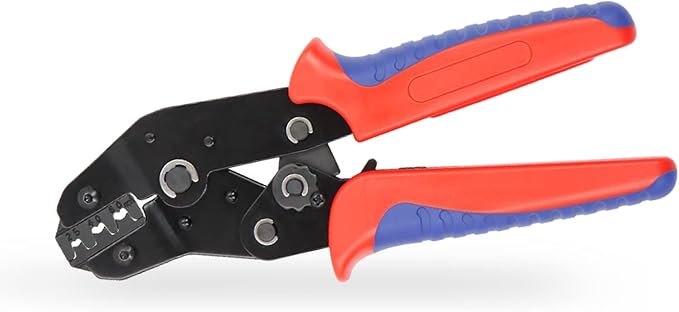 HKS Solar PV Cable Crimping Tool for Solar Connectors, AWG14-10 (2.5/4/6mm²) - 7 Inch Small Piler