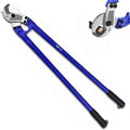 ZrgGea Cable Cutters 42 inch | Wire Snips Heavy Duty | Industrial-Grade Heavy-Duty Cable Cutter, Forged from T8 Alloy Steel, Hardness HRC56, Sharp Cutting. for Cutting Cables and Wire Ropes
