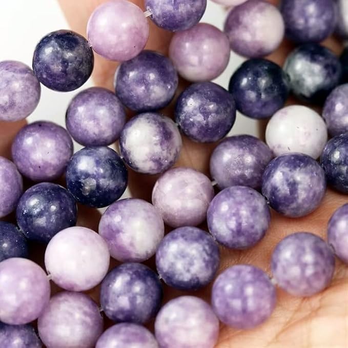 Zenkeeper 116 Pcs Lepidolite Beads - Image 3
