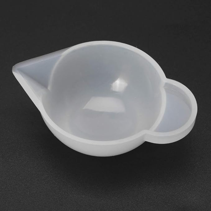 Luckycivia 10 Pcs Silicone Mold Cup Dispenser, Mini Measuring Cup, Color - Image 5