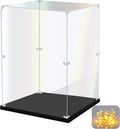 KOLIPI Acrylic Display Case for Collectibles Assemble Clear Acrylic Display Box by KOLIPI