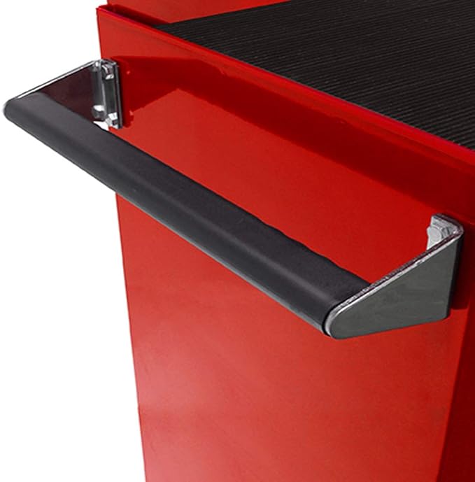 Homak PRO II Series 41” 9-Drawer Roller Cabinet, Red, RD04041092
