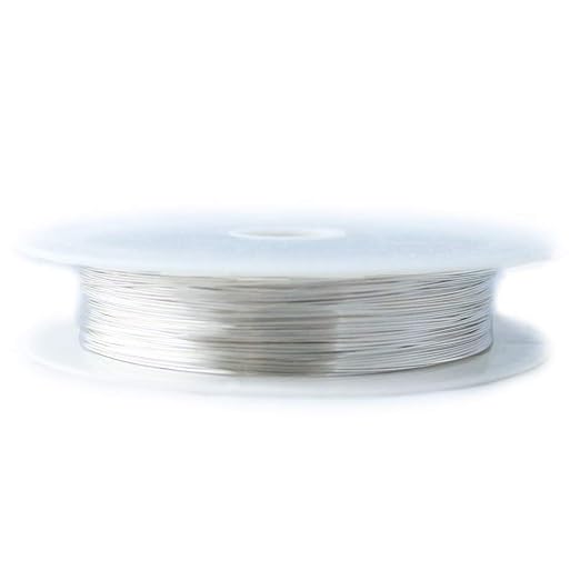 925 Sterling Silver Wire, 26 Gauge, Half Hard, 50FT by CRAFT WIRE | Sterling - Image 6