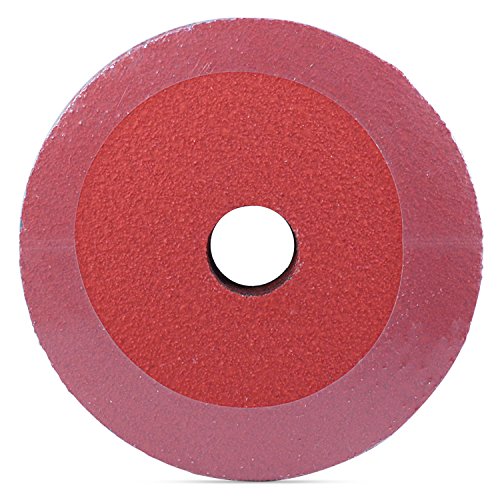BHA Ceramic Resin Fiber Sanding and Grinding Discs, 4.5” x 7/8”, 120 Grit - 25 Pack