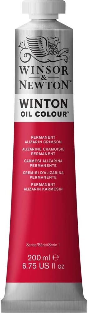 Winsor & Newton Winton Oil Color, 200ml Tube, Permanent Alizarin Crimson by WinsorNewton