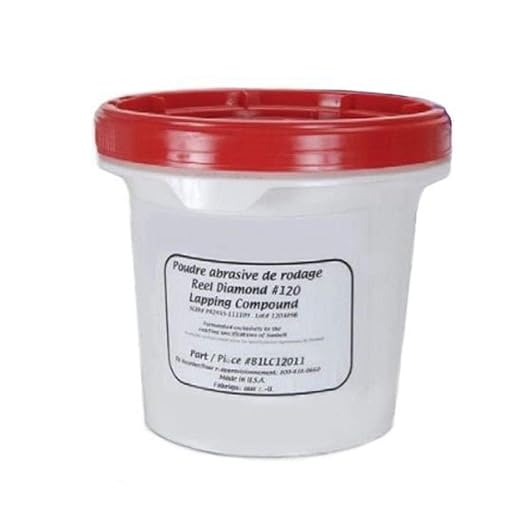 RAParts 120 Grit (11 lb) Reel Diamond Back Lapping Compound - B1LC12011
