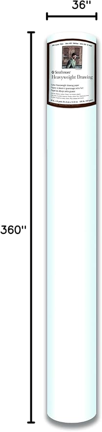 Strathmore (401-36 400 Series Drawing Roll, 100 lb. Medium Surface - Image 3