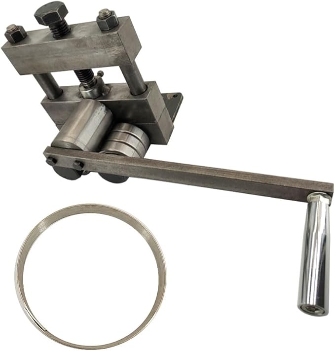 Roller Bender; Manual Plate Steel Ring Bender; Sheet Metal Bead Roller; Sheet Metal Bead Roller Steel Bender; Manual Sheet Steel Ring Roll Bender