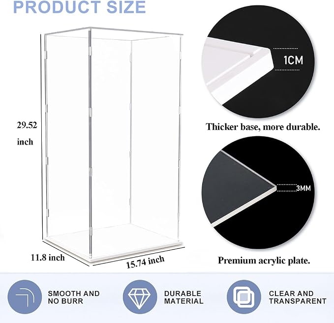 DuvinDD 29 inch Tall Acrylic Display Case - Image 2