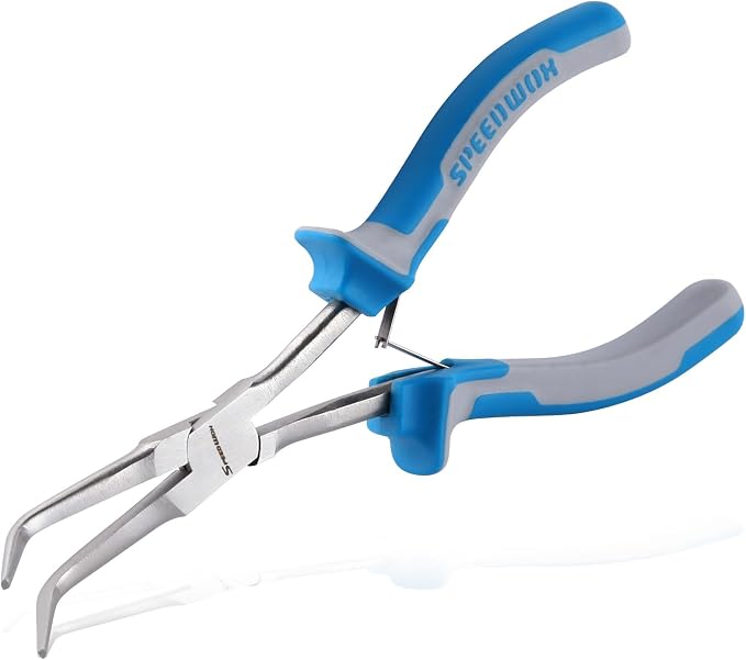 SPEEDWOX Long Reach Bent Needle Nose Pliers by SPEEDWOX