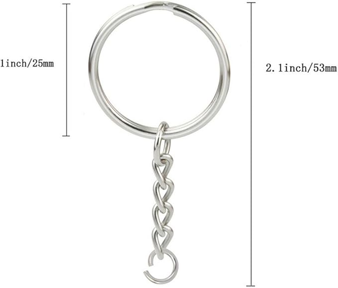 KINGFOREST 150-Piece Split Key Ring Kit - Image 2
