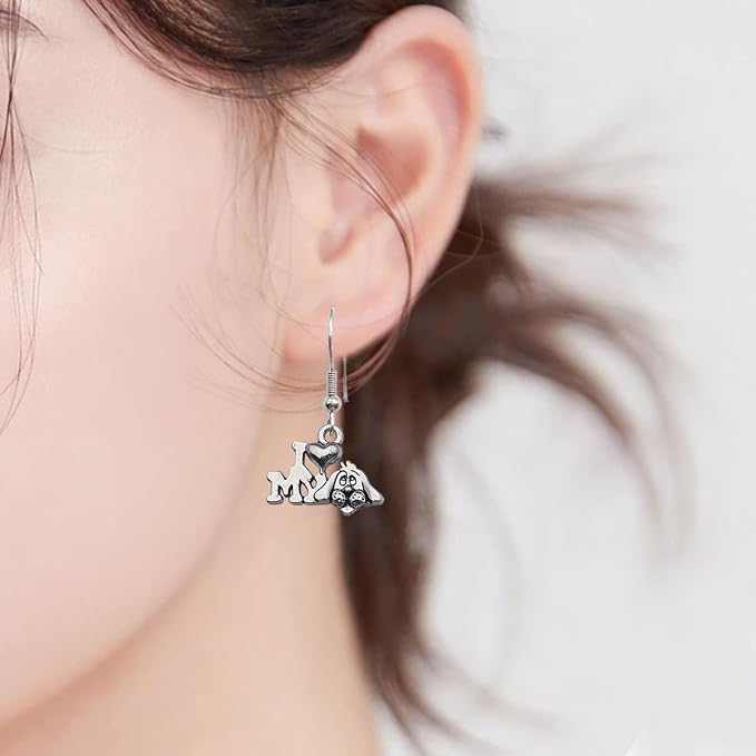 WOCRAFT 120pcs Antique Silver Dog Charm - Image 7