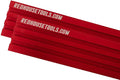 Multi T-Track - 3" Universal T-Track for Woodworking | Anodized Aluminum T Track Fence System | Woodworking Accessories | 48" Fence System (Set of 2) | Red