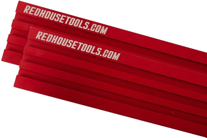 Multi T-Track - 3" Universal T-Track for Woodworking | Anodized Aluminum T Track Fence System | Woodworking Accessories | 36" Fence System (Set of 2) | Red
