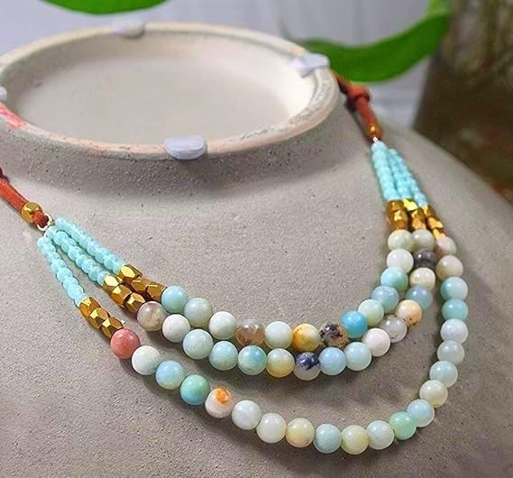 Zenkeeper About 180 Pcs Amazonite Beads - Image 3