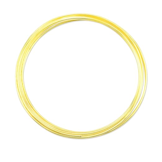 Beadalon Carbon Steel Memory Wire, Extra Heavy Duty Round, Large Bracelet by Beadalon