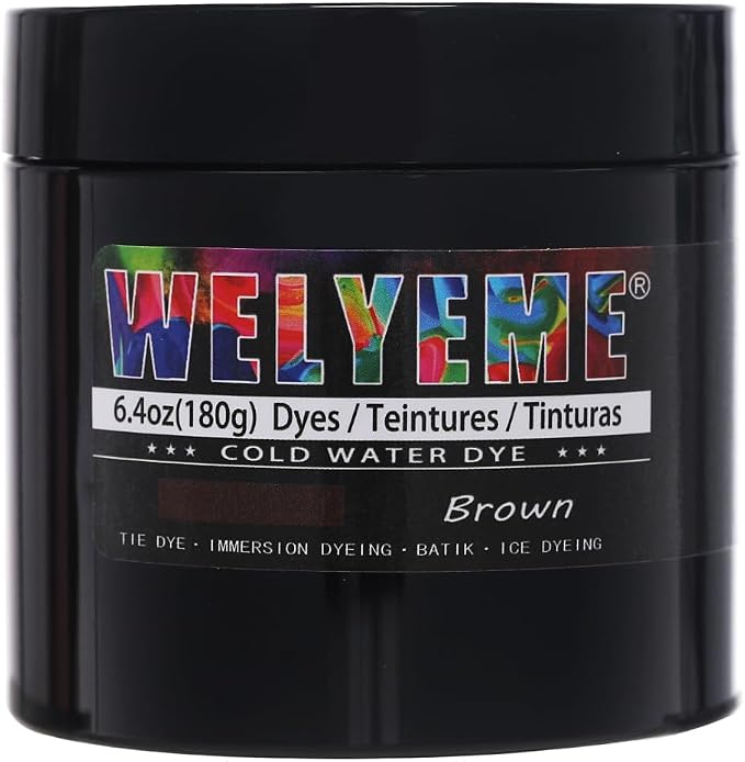 Cold Water Dye, Tie Dye Powder, Fabric Dye Powder by WELYEME