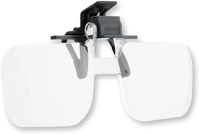 Carson Clip and Flip 1.75x Power Magnifying Lenses by Carson